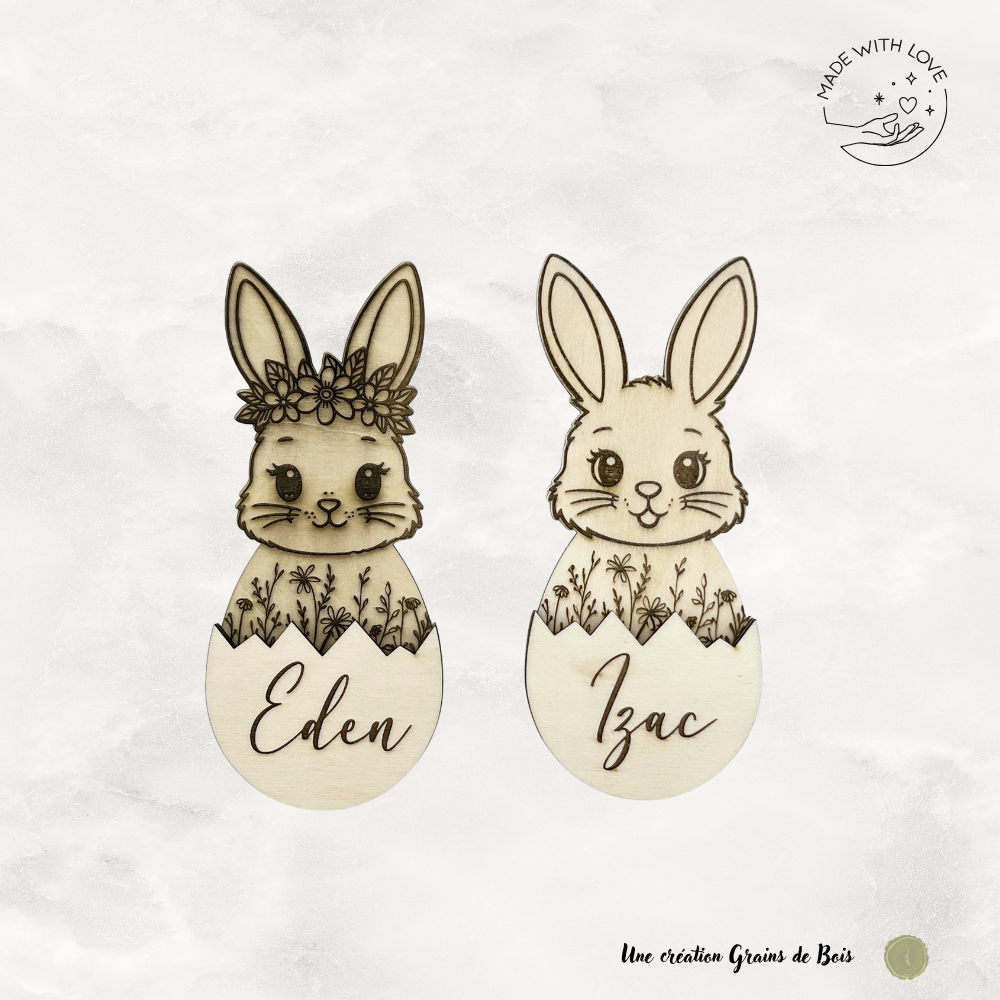 Lapin poche-cadeau