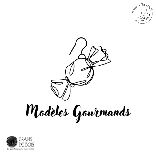 Boucles d'Oreilles Gourmandes