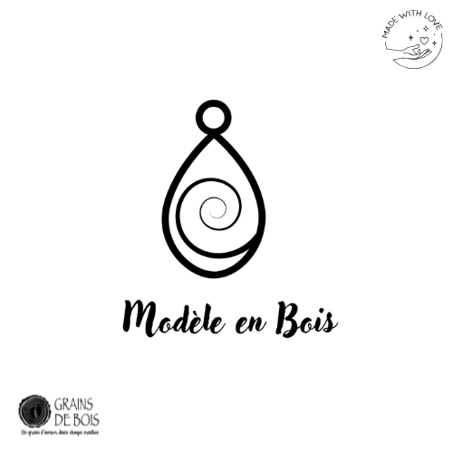 Boucles d'Oreilles Bois