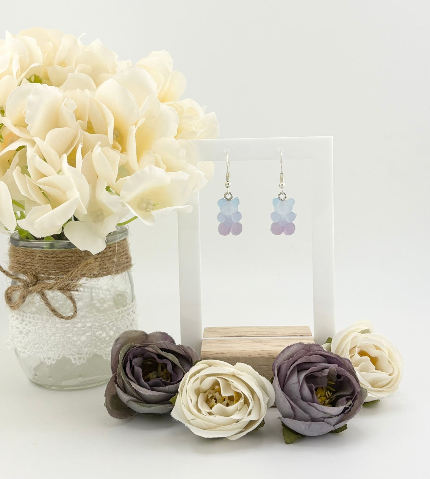 Boucles d'oreilles Gourmandes Ourson Sucré