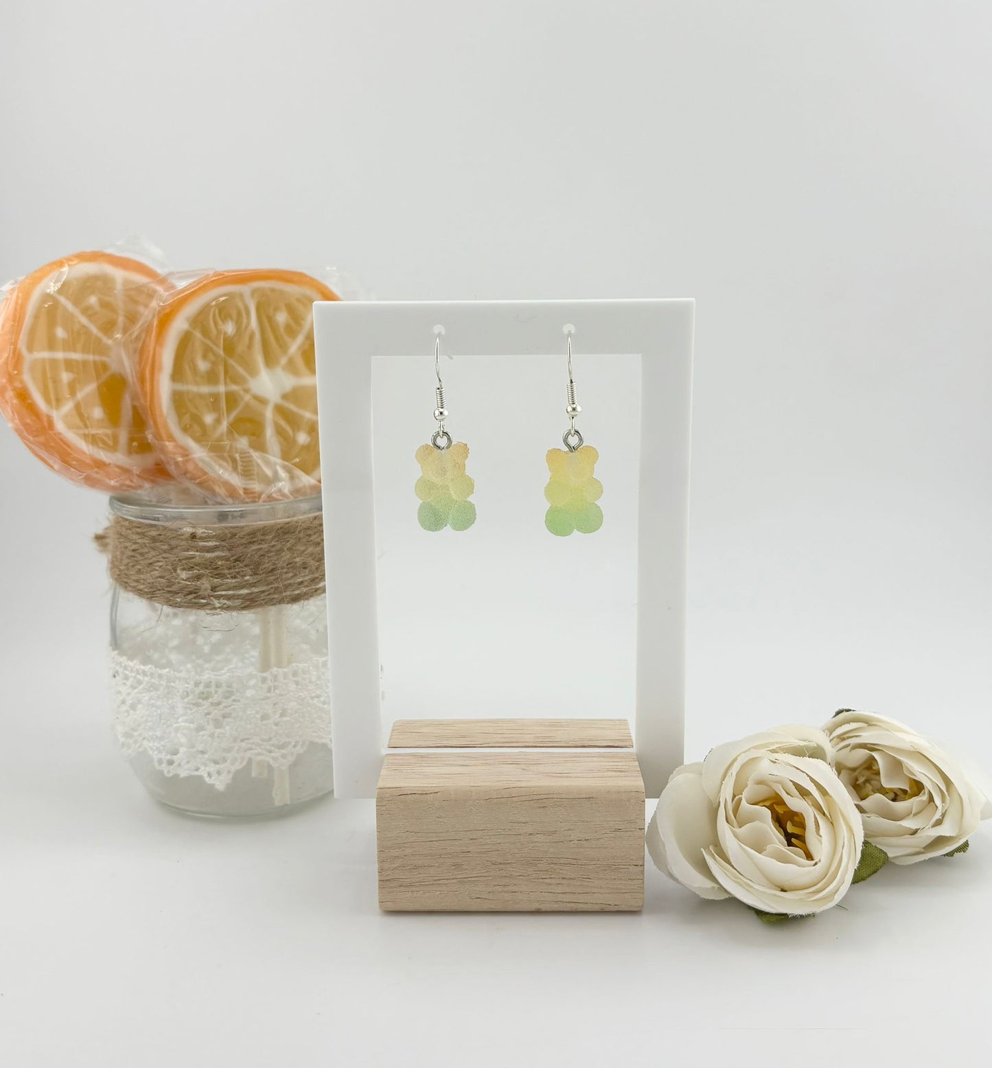 Boucles d'oreilles Gourmandes Ourson Acidulé