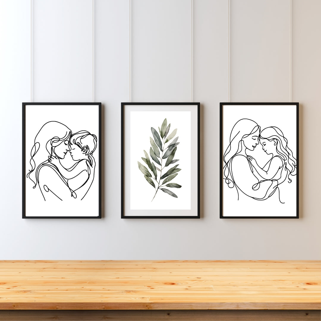 Affiche Mère / Enfants