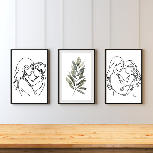 Affiche Mère / Enfants