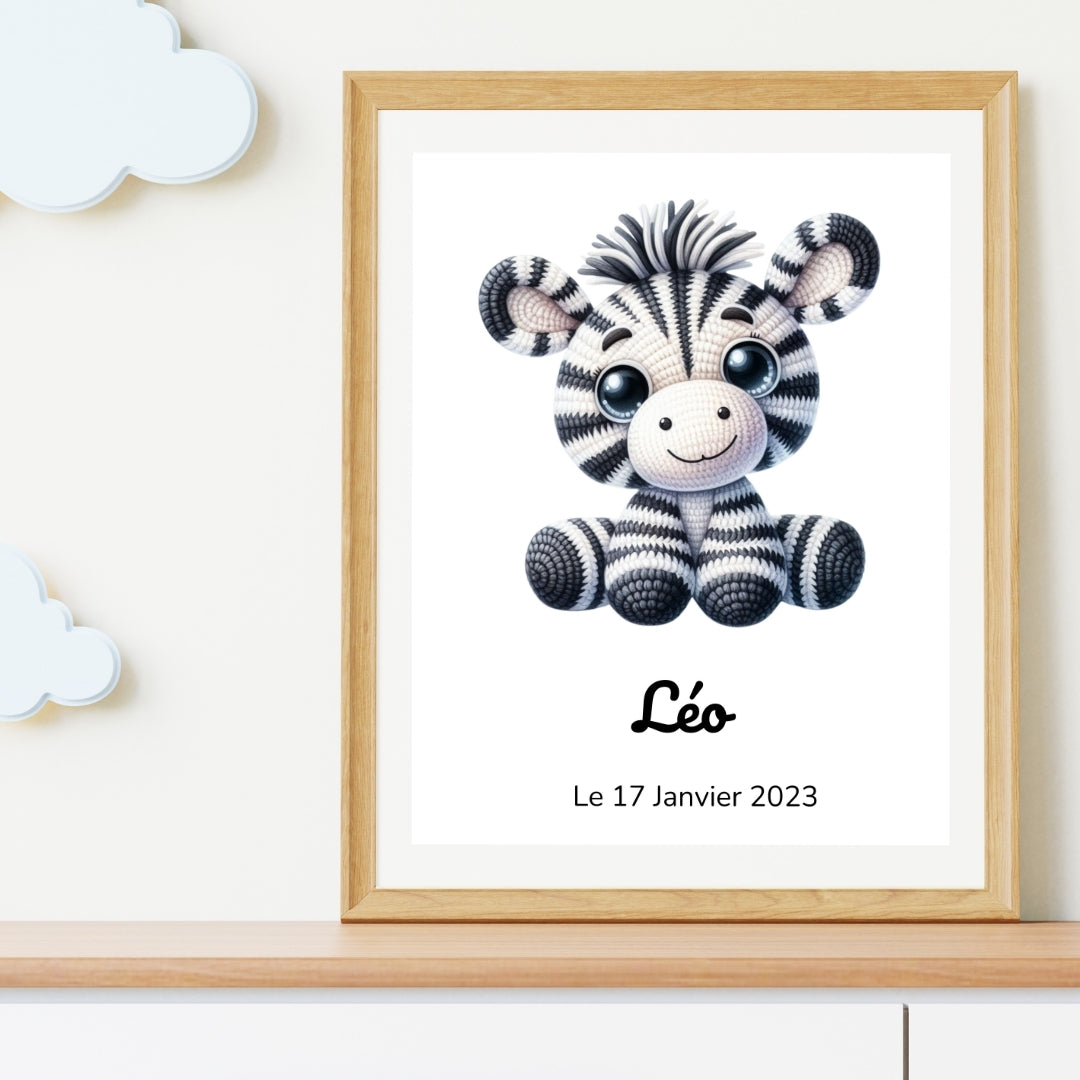 Affiche Animaux Crochet