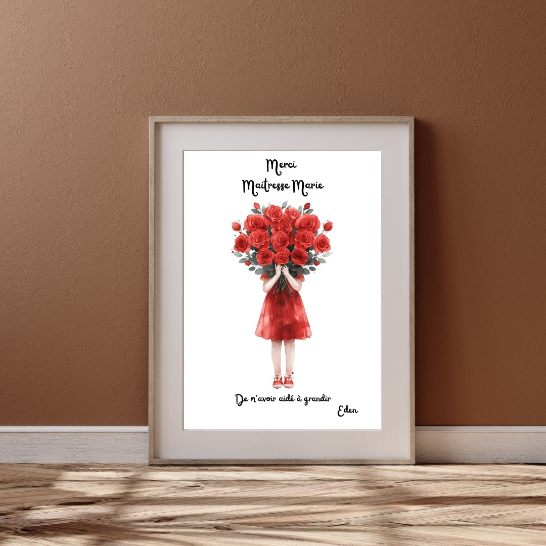 Affiche Merci Maître / Maîtresse !!