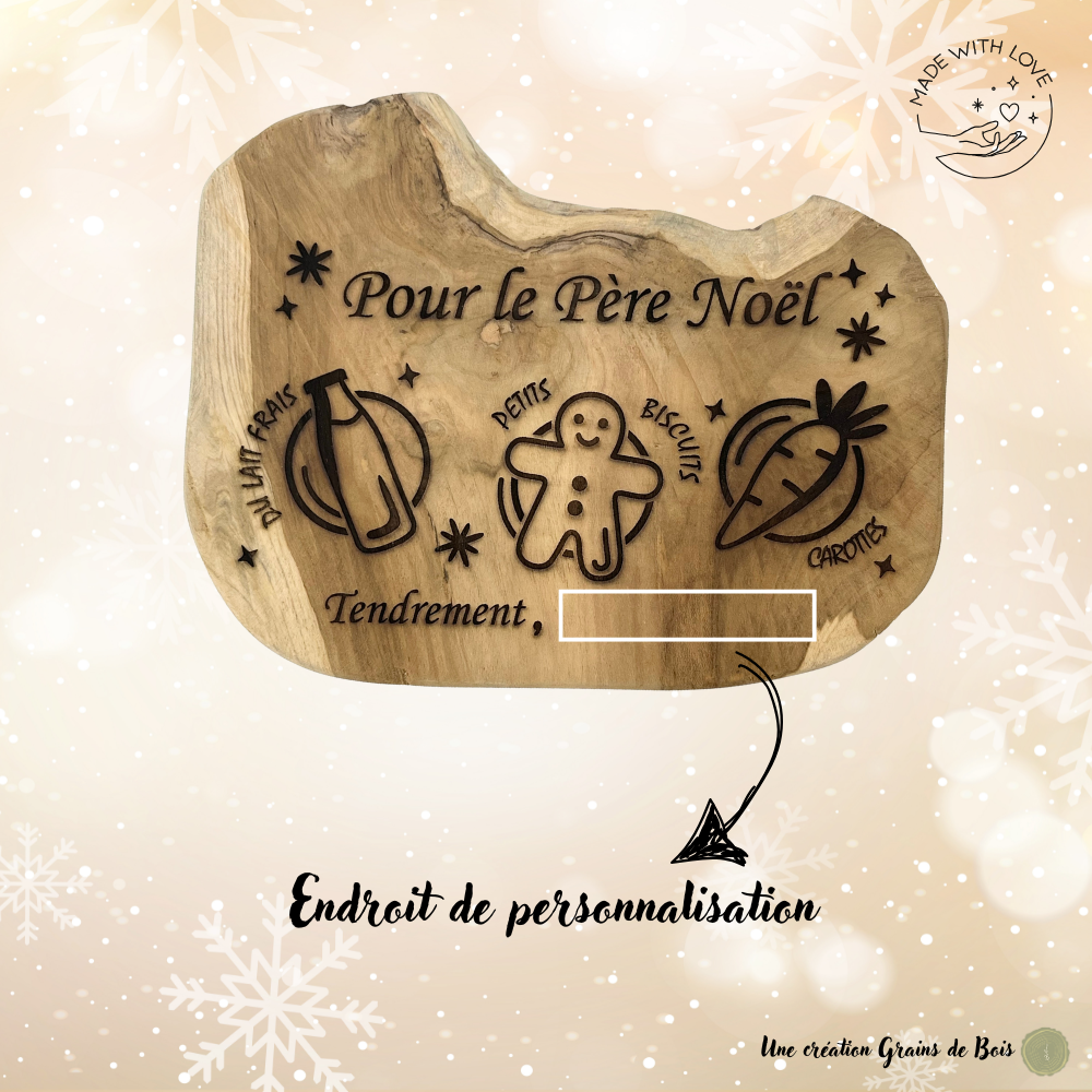 Planche de Noël teck I