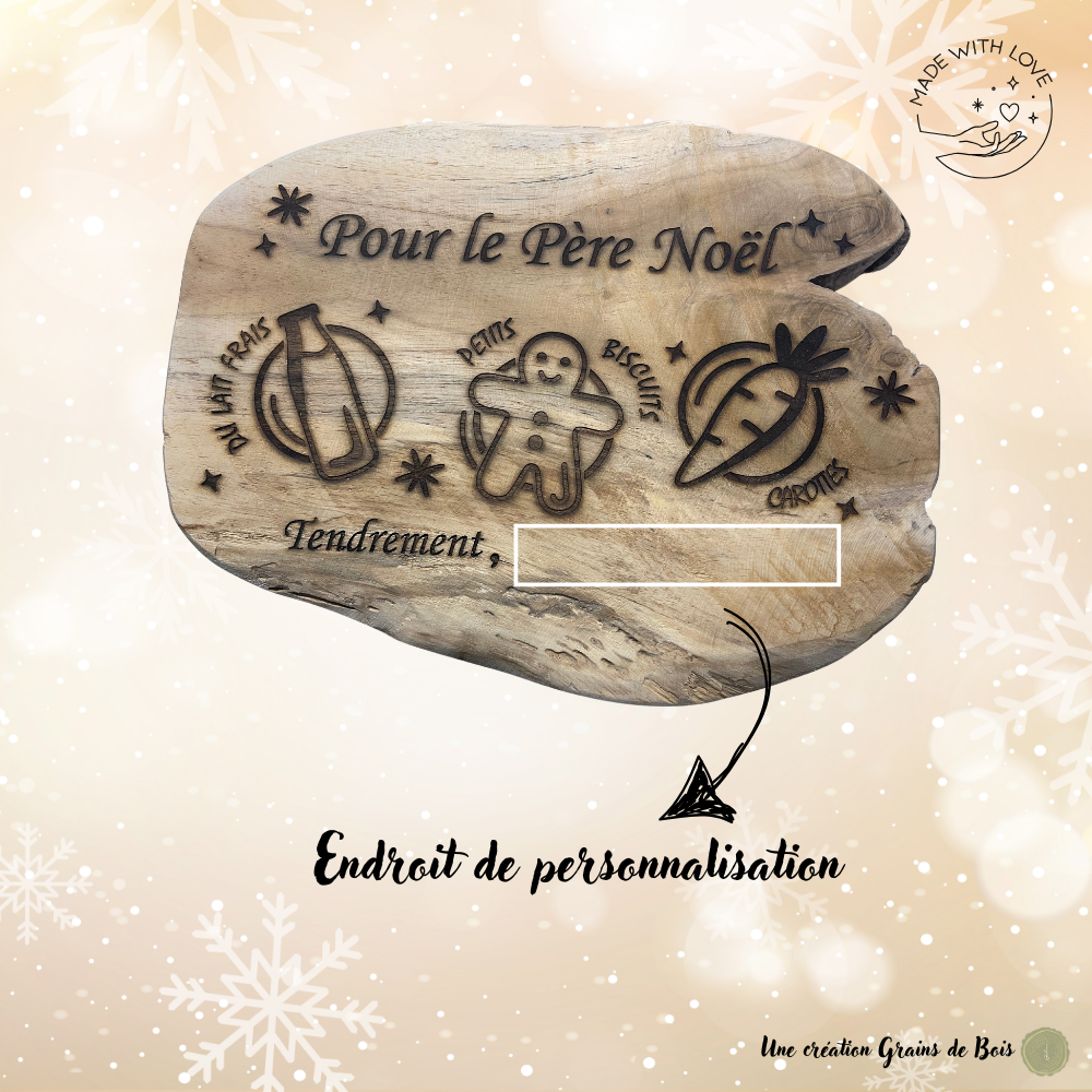 Planche de Noël teck II