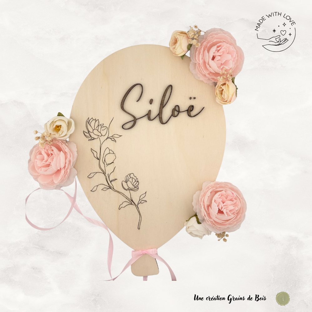 Ballon volant - Décoration murale