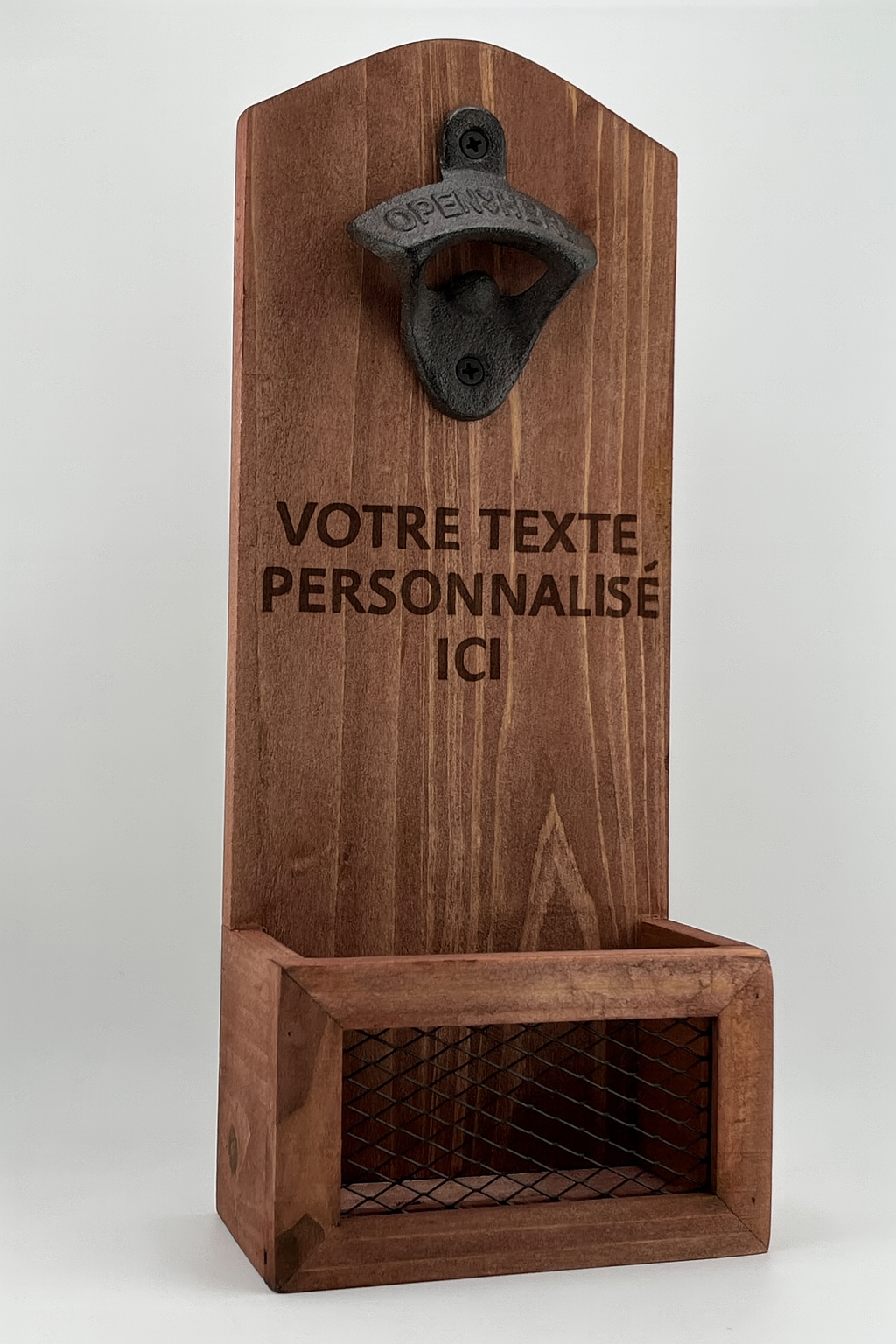 Décapsuleur mural Bois / Métal