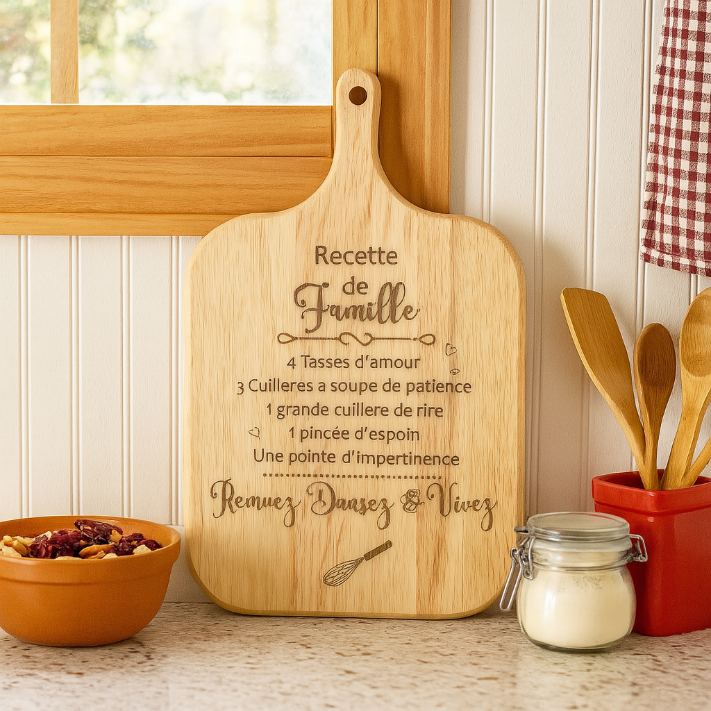Planche à découper - Recette de famille