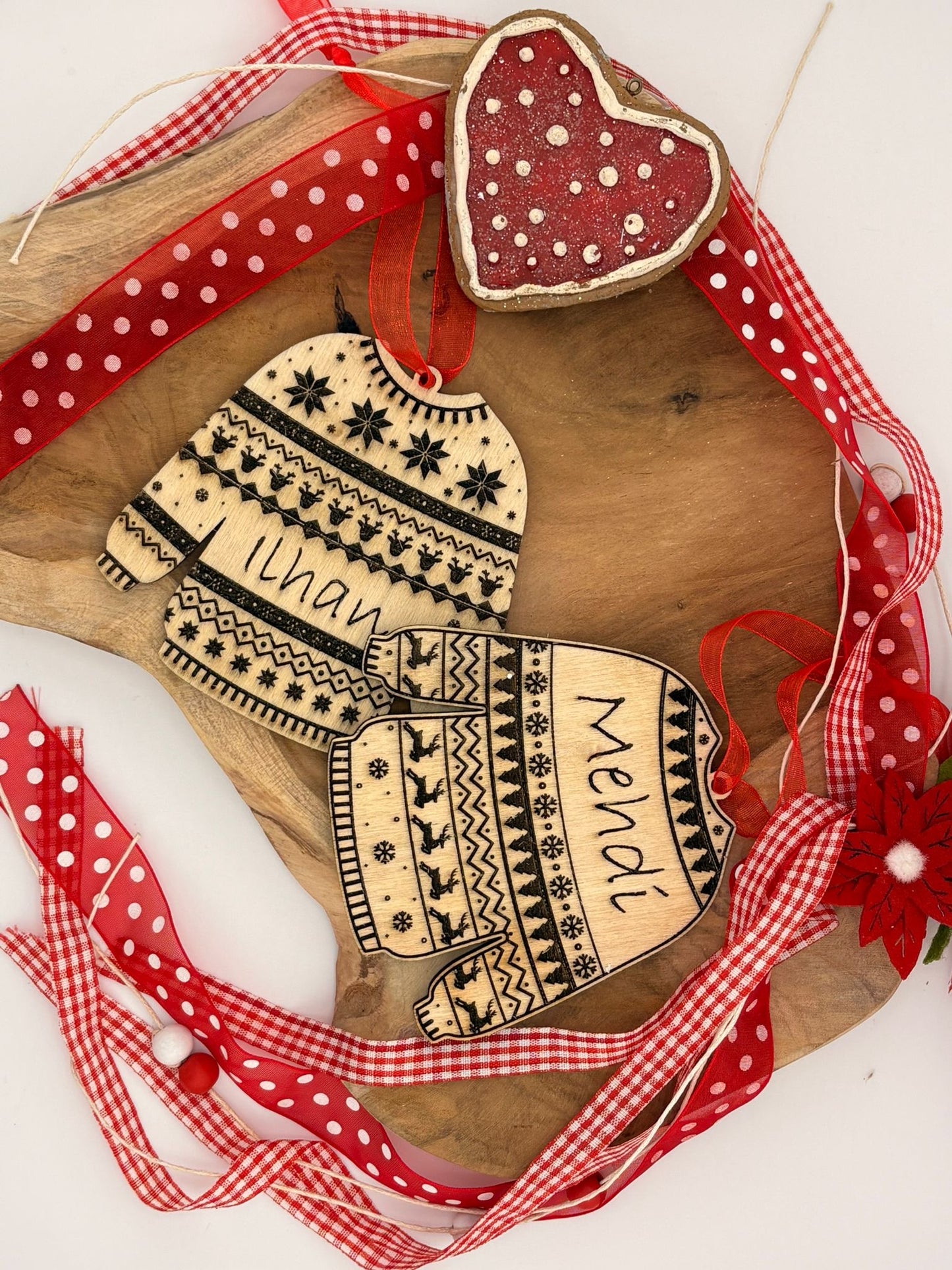 Boule "pull de noël"