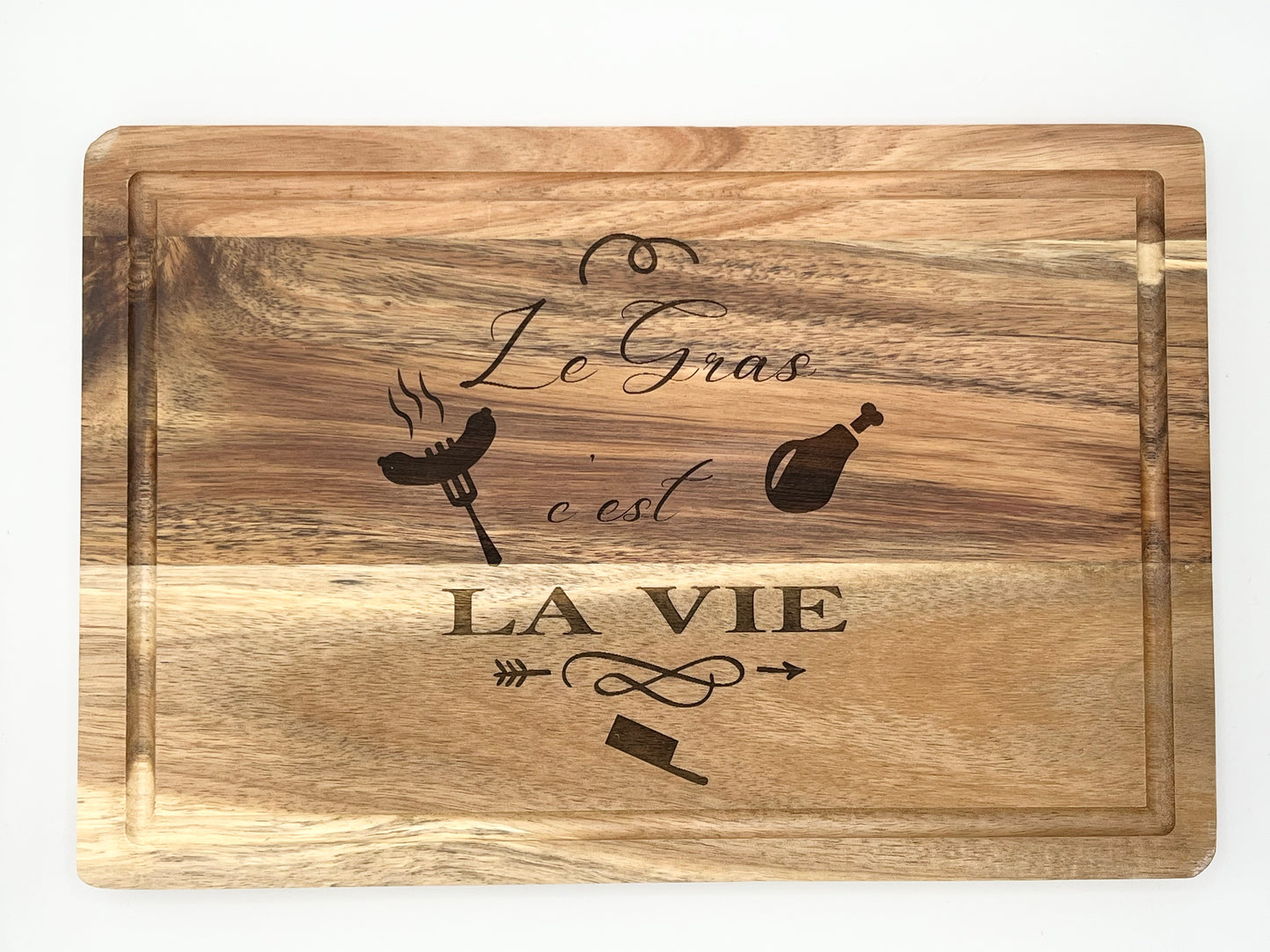 Planche à découper - Le gras c'est la vie