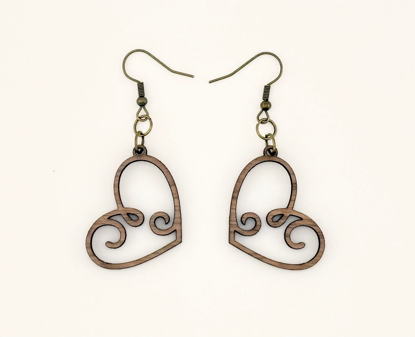 Boucles d'oreilles - Coeurs bouclés