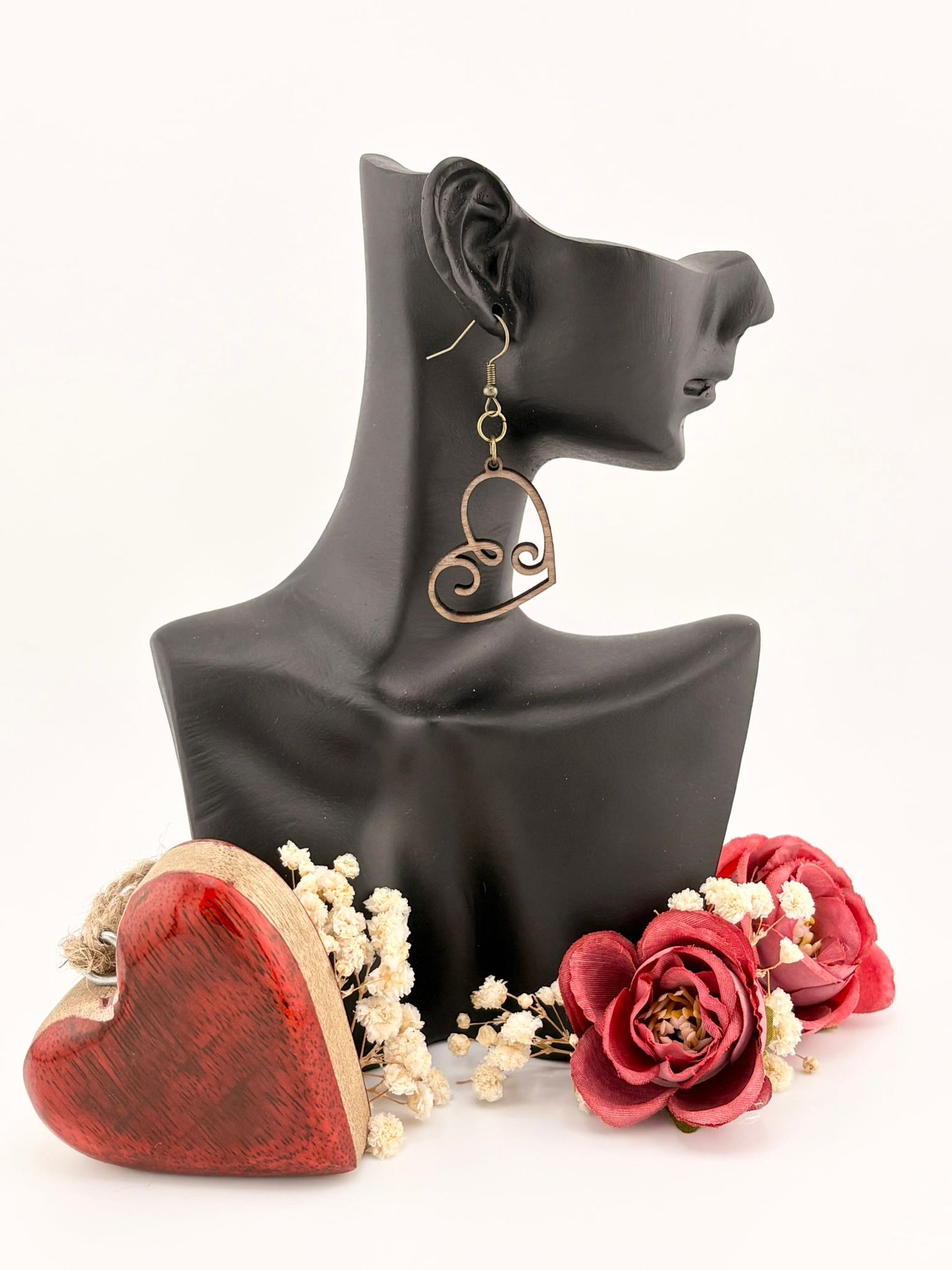 Boucles d'oreilles - Coeurs bouclés