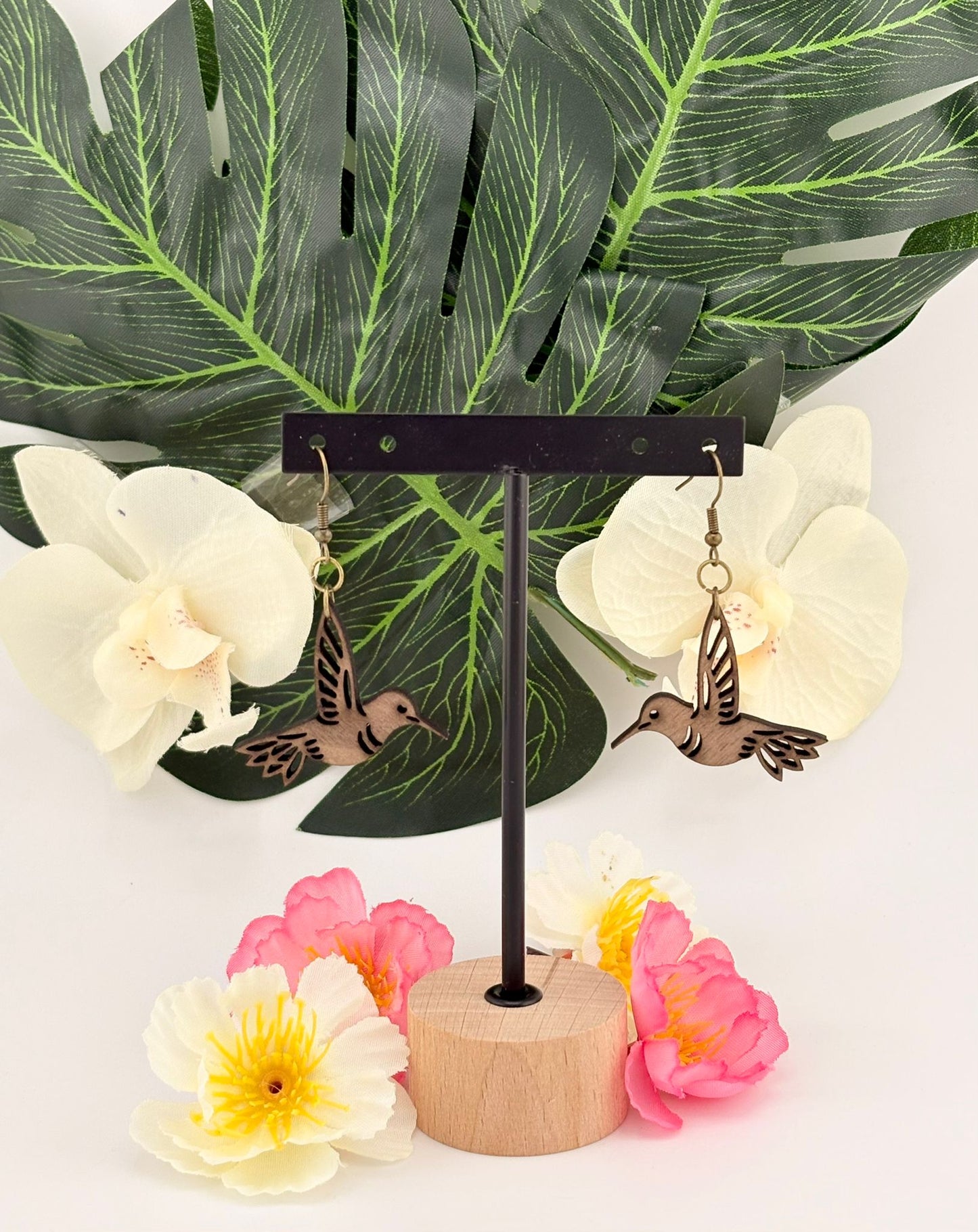 Boucles d'oreilles - Colibri