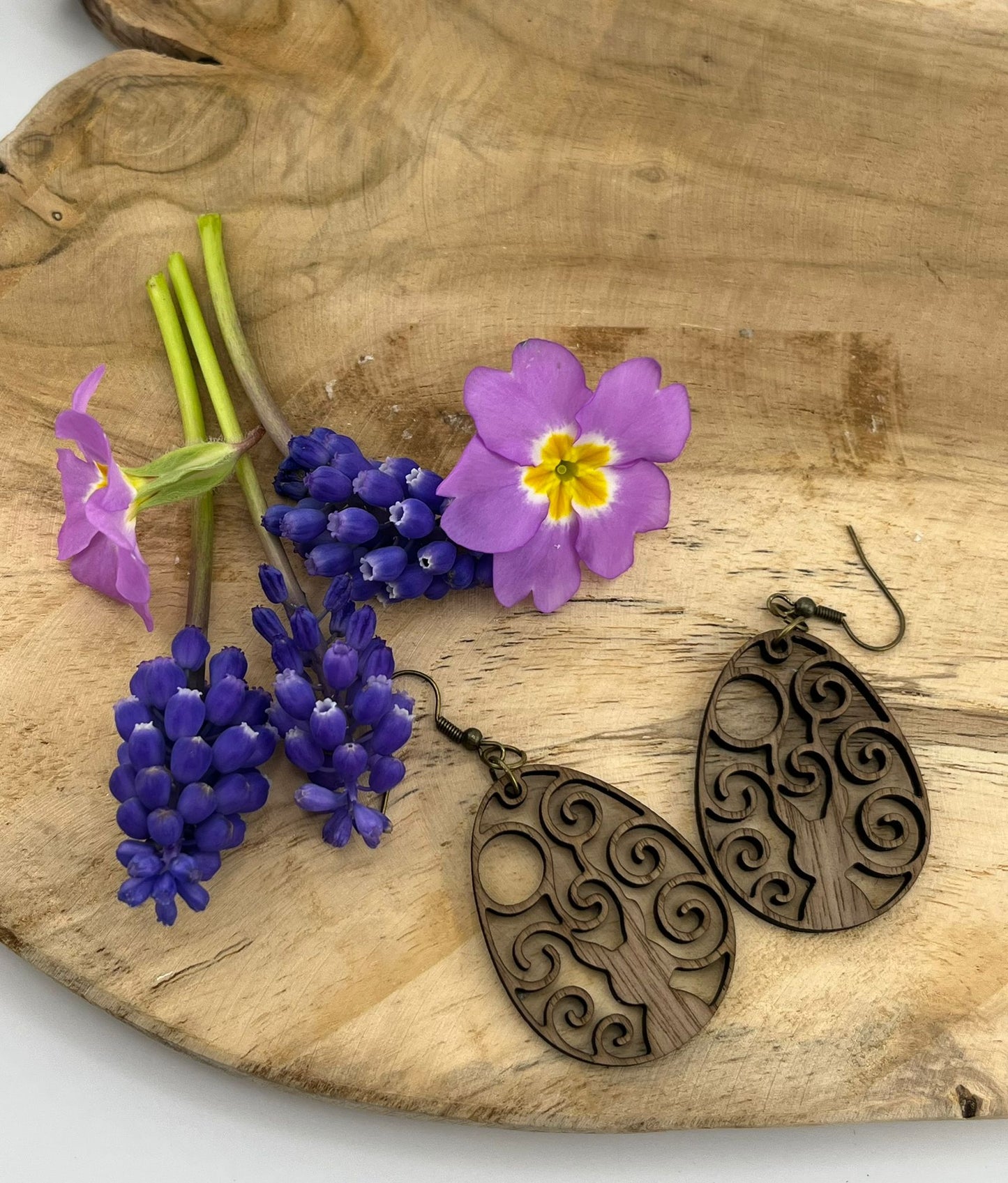 Boucles d'oreilles - Lapin arabesque