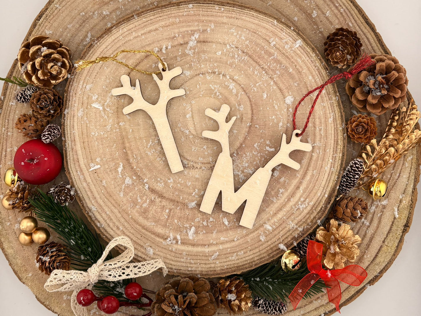 Lettre ornement Noël