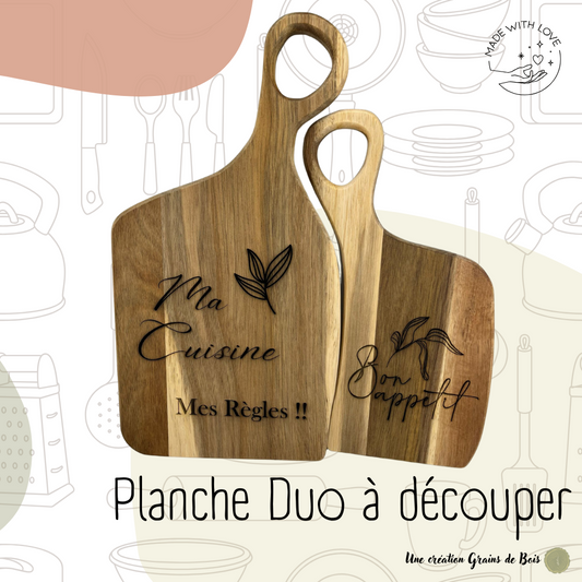 Planche Duo à découper