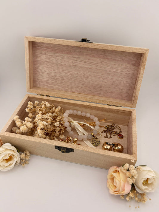 Boîte à bijoux Bois naturel