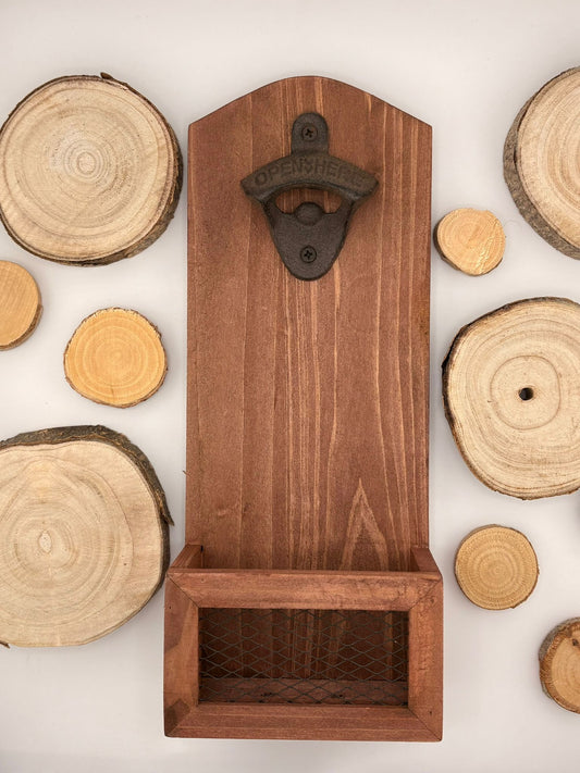 Décapsuleur mural Bois / Métal