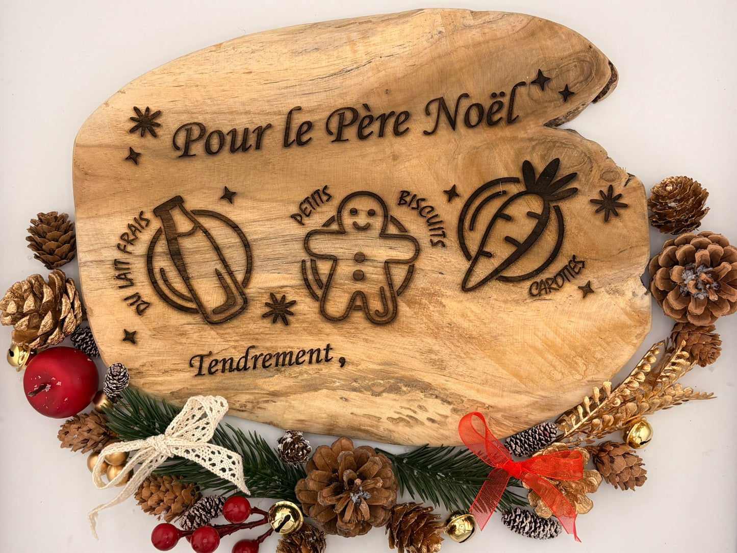 Planche de Noël teck II