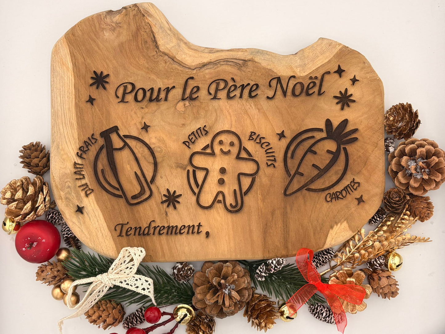 Planche de Noël teck I