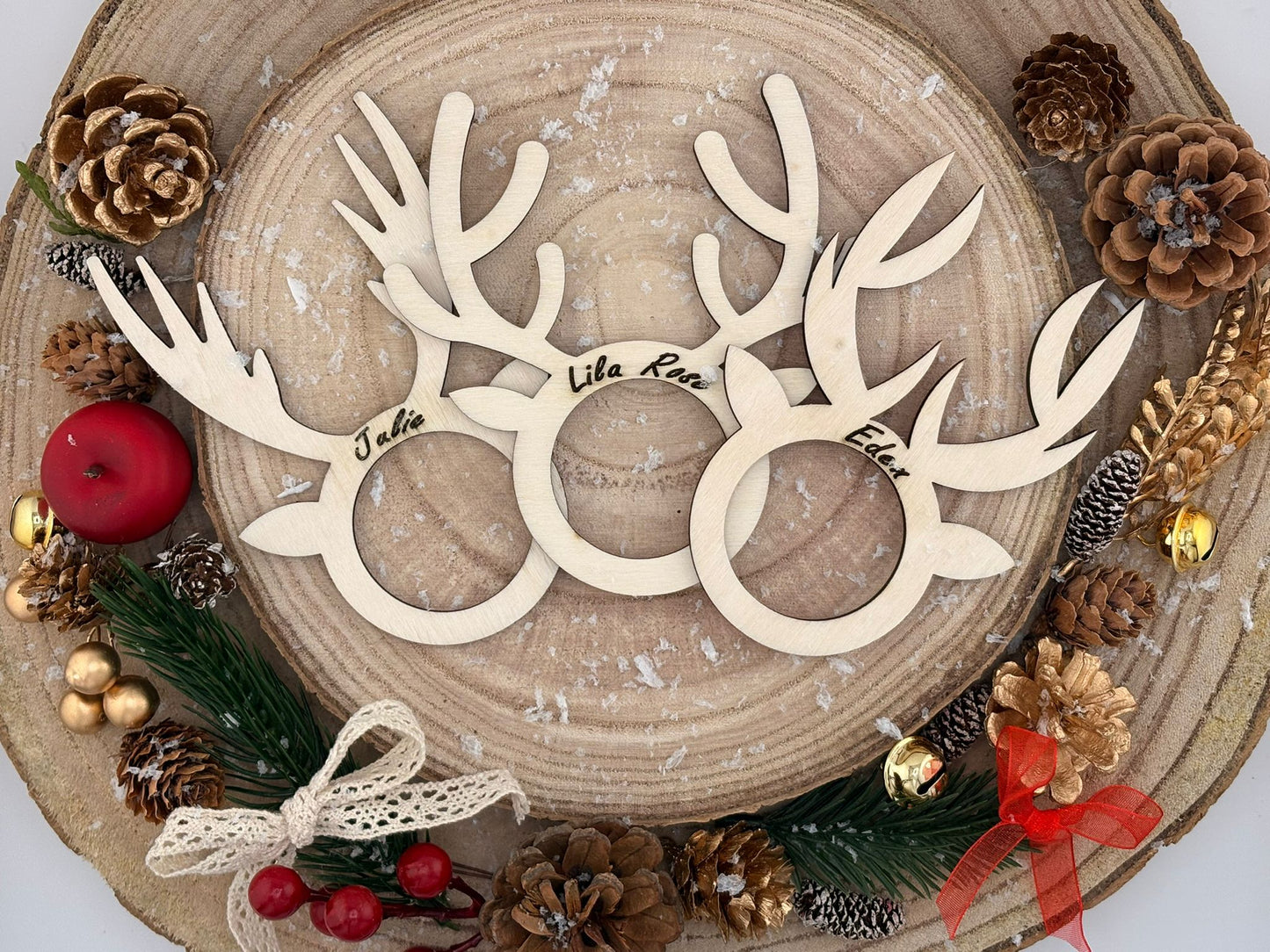 Rond de serviette Noël